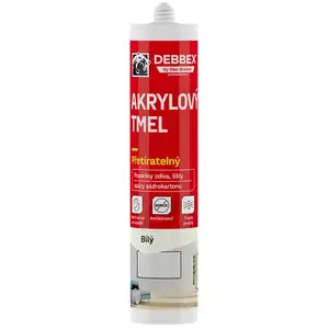 Debbex Akrylový Tmel Biely 280ml vyobraziť