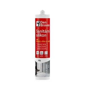 Den Braven Sanitárny silikón biely 280ml vyobraziť