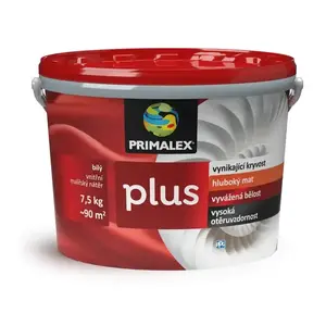 Primalex Vnútorný Maliarsky Náter Plus 7, 5kg vyobraziť