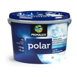Primalex Vnútorný Maliarsky Náter Polar 7, 5kg vyobraziť