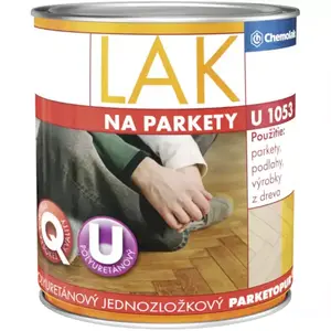 Chemolak Lak Na Parkety U 1053 Pololesk 0, 75l vyobraziť
