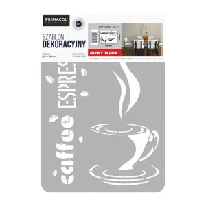Dekoračná šablóna XXL EXPRESSO vyobraziť