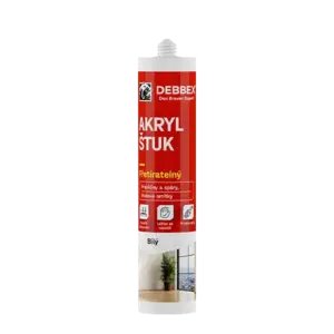 Den Braven Akrylový Štukový Tmel Biely 280ml vyobraziť