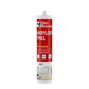 Den Braven Akrylový tmel hnedý 280 ml vyobraziť