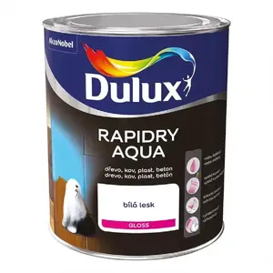 Dulux Rapidry Aqua Biela Lesk 0, 75L vyobraziť