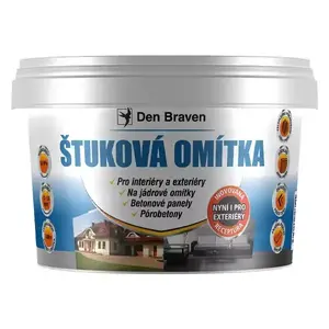 Den Braven Štuková Omietka Biela 4kg vyobraziť