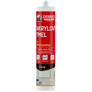 Debbex Akrylový Tmel Čierny 280ml vyobraziť