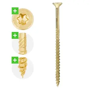 Konštrukčná Skrutka Master So Zápustnou Hlavou Torx 6.0×120 L40 vyobraziť