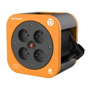 Predlžovací kábel „BOX” 7, 5M 24619 ORANGE-BLACK vyobraziť