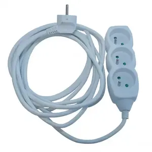 Predlžovací kábel 3G 3X1 Z/U 5M 34350 biely vyobraziť