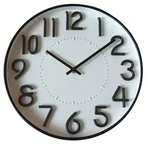 Hodiny fi 30cm 3XYLJ25306 WH vyobraziť