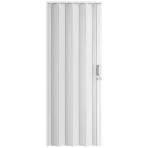 Zhrňovacie dvere PVC Milano Off-White vyobraziť