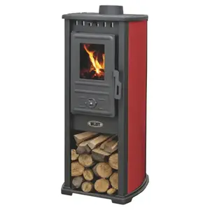 Krbové kachle Berna Lux G 4.0 červená vyobraziť