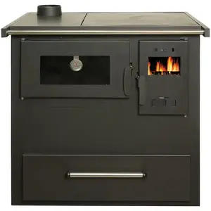 Oceľový sporák Termo-8 vľavo Super 7.21 kW vyobraziť