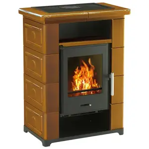 Krbové kachle Primo keramika honey brown 7 kW vyobraziť