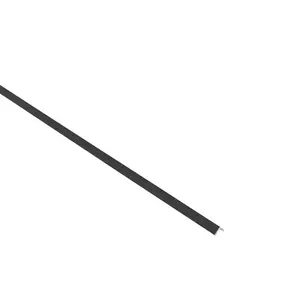 Profil uholníkový hliník čierny brúsený 5x5x1mm 1m vyobraziť