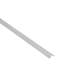 Profil uholníkový hliník strieborný 10x10x1mm 1m vyobraziť