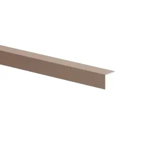Profil uholníkový hliník hnedý 15x15x1mm 1m vyobraziť