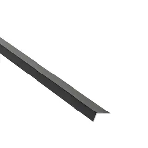 Profil uholníkový hliník čierny brúsený 20x10x1mm 1m vyobraziť