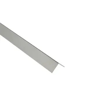 Profil uholníkový hliník šedý brúsený 20x20x1mm 2.5m vyobraziť