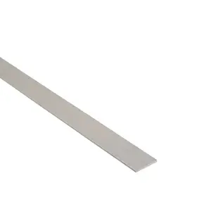 Profil plochý hliník šedý brúsený 20x2mm 1m vyobraziť