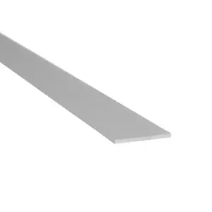 Profil plochý hliník strieborný 25x2mm 1m vyobraziť