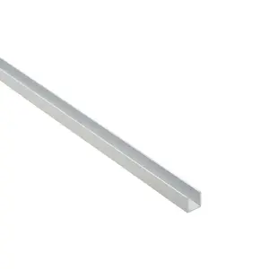 Profil U hliník strieborný 10x10x1mm 1m vyobraziť