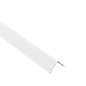 Profil uholníkový PCV biely 25x25x1.1mm 1m vyobraziť