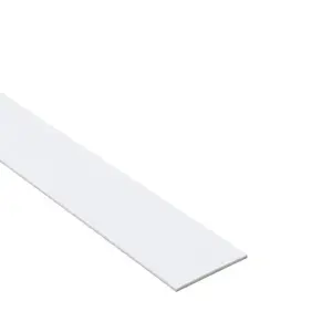 Profil plochý PCV biely 40x2mm 2.6m vyobraziť