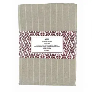 Záclona na páske ARIA polyester béžová 140x160 Merkury Home vyobraziť