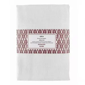 Záclona na páske ARIA polyester biela 400x120 Merkury Home vyobraziť