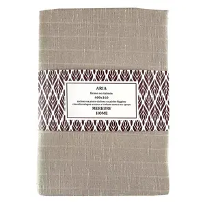 Záclona na páske ARIA polyester béžová 400x160 Merkury Home vyobraziť