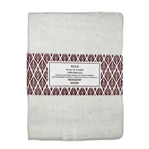 Záclona s pútkami Ulla polyester ecru 140x180 Merkury Home II/22 vyobraziť