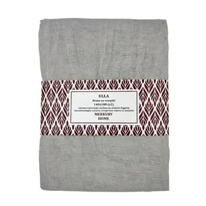 Záclona na pútkach Ulla polyester svetlosivá 140x180 Merkury Home II/22 vyobraziť