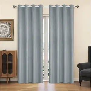 Závesový materiál YC11933/200G/136 svetlosivá 150 cm Tovar na mieru vyobraziť