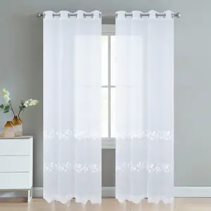 Záclona na priechodkách OKTAWIA 2503 140x250 biela vyobraziť