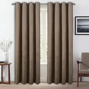 Záves na priechodkách ADELA YC12078/240G/M2/12/140X250 hnedý vyobraziť