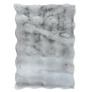 Koberec Rabbit Fur Big Bubble 0, 6/0, 9 Sm215 strieborný vyobraziť