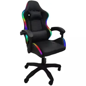 Kreslo pre Hráča Herodion 8685 čierna/LED RGB vyobraziť