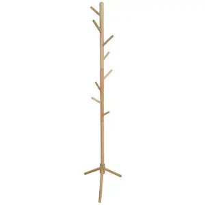 Drevený vešiak 9462 Wooden prírodný vyobraziť