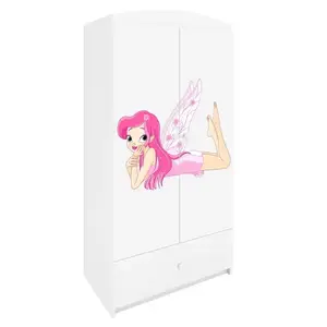 Skriňa Babydreams Biely – Víla 2 vyobraziť