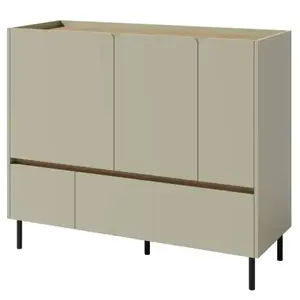 Komoda Luca LC8 2S3D eukalyptus/dub baltic vyobraziť