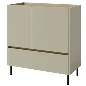 Komoda Luca LC9 2S2D eukalyptus/dub baltic vyobraziť