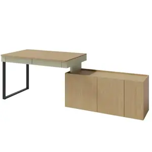 Písací Stôl Luca LC10 +Komoda 3D eukalyptus/dub balti vyobraziť