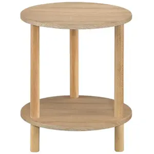 Konferenčný Stolík Gc7405 35x35x43 Sonoma/Prírodná vyobraziť