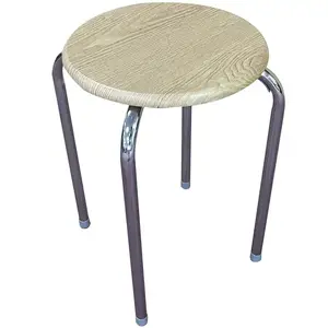 Taburetka DR-N-657 Axel 10896 chróm/prírodná vyobraziť