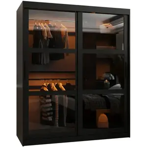 Skriňa Dome 150 čierna vyobraziť