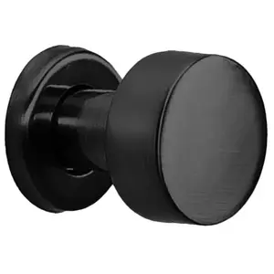 Nábytkový gombík Ring čierny mat vyobraziť
