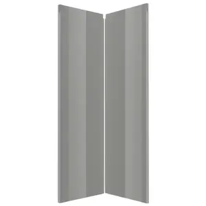 Čelo skrinky Luxeo F02-G60N2(100) grey lak vyobraziť