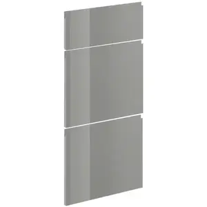 Čelo skrinky Luxeo F02-D40S3 Axis pro grey lak vyobraziť